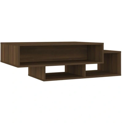 Image of vidaXL Coffee Table Brown Oak 105x55x32 cm Engineered Wood