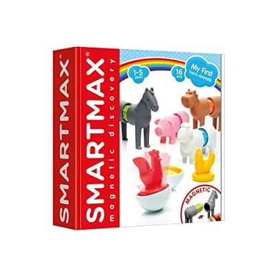 Image of SmartMax My First Farm Animals, Magnetic Discovery Play Set, 16 pieces, 1 5 Years