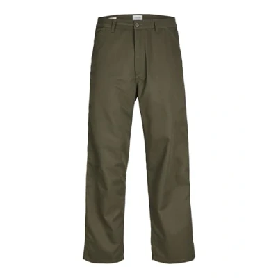 Image of Jack &amp; Jones Jpstalex Jjclean Worker Trousers, Men&#039;s, Size: 30x30, Olive night