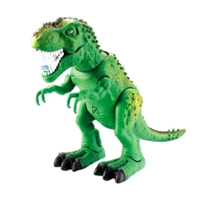 Image of SDMAX Dinosaur Tyrannosaurus Electric Toy, Battery Operated, Sound and Light Effect, Walking Dinosaur, Historic, Safe Durable, For Kids Ages 3 Years Above