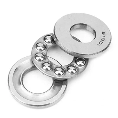 Image of 5pcs Axial ball Thrust bearing, 12mm x 28mm 11mm Low Noise Plane Pressure Single Column BallBearings