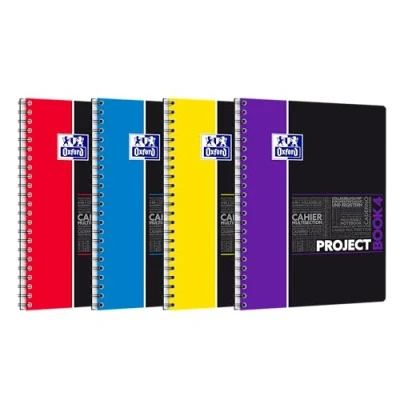 Image of Oxford Student Spiral Bound Notebook Large Seyès Tiles 235x300 Assorted
