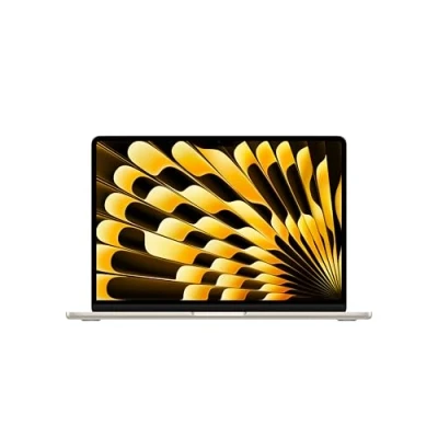 Image of Apple 2025 MacBook Air 13 inch Laptop with M4 chip: Built for Intelligence, 13.6 Liquid Retina Display, 16GB Unified Memory, 512GB SSD Storage, 12MP Center Stage Camera, Touch ID; Starlight