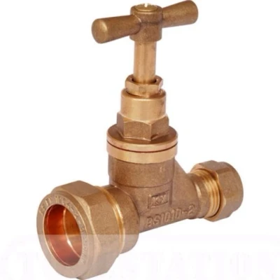 Image of Plumbright Poly/ MDPE Stop Cock 25mmx22mm