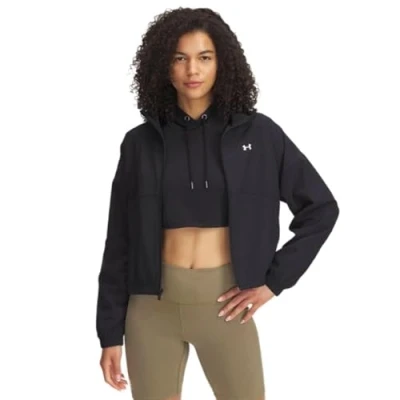 Image of Under Armour Rival Jacket Training jacket, Women&#039;s, Size: XS, Black/white