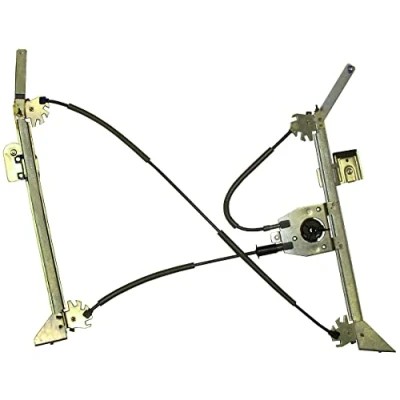 Image of 7700848412, 8201010930 Window regulator VALEO 851410 Left Front electric without motor with comfort function