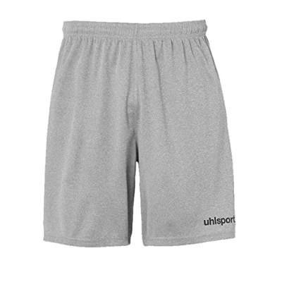 Image of uhlsport Center Basic Shorts Men&#039;s Dark Gray Melange/Black, L