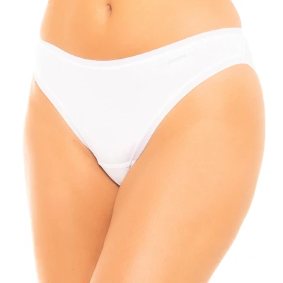 Image of Janira Womens Invisible panties with soft and elastic fabric 1031860 women White Cotton Size Large
