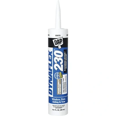 Image of DAP DYNAFLEX 230 Premium Elastomeric Interior/Exterior Sealant: 10.1 fl oz. (White)