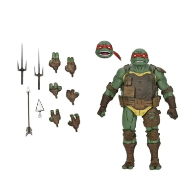 Image of NECA TMNT Idw Comics Last Ronin Unarmored Ult 7 Action Figure