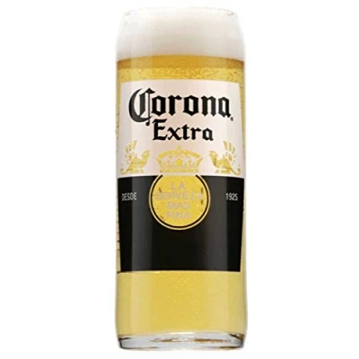 Image of Corona Extra Pint Glass Original Glass/Glasses/Barware CE 20oz