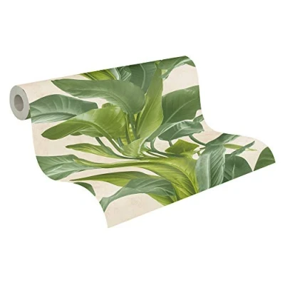 Image of Metropolitan Stories Wallpaper Bold Leaves 37862 3