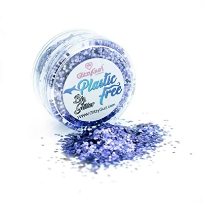 Image of Bio Degradable 100% Plastic Free Body Glitter Vegan Cruelty Eco Sparkle (Purple Blossom)