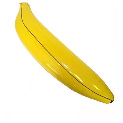 Image of Henbrandt 162cm Yellow Banana Blow up Inflatable Bananas for Party Decoration Prop or Pool Accessory