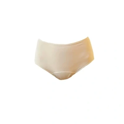 Image of NIXI Body Coni Sporty High Waist Cream Period Knickers (Size 5XL/UK 22), Sustainable Medium 15ml Absorbent Leak Proof Breathable Underwear, Bladder Leaks, Periods, Discharge &amp; Sweat Protection