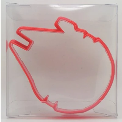 Image of Millennium Falcon Cookie Cutter, Biscuit, Pastry, Fondant Clay Cutter