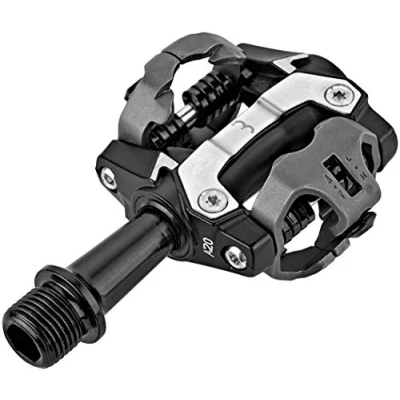 Image of BBB Cycling Mountain Bike SPD Pedals with Cleats 9/16&quot; Lightweight Durable Aluminium for MTB E ForceMount BPD 14