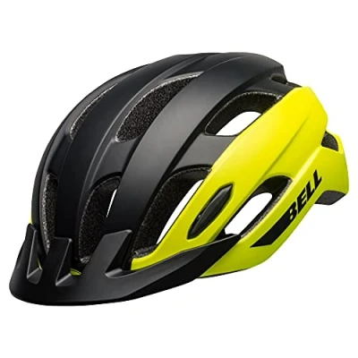 Image of Bell Trace Helmet 2020: Matte Hi Viz/Black Unisize 54 61cm