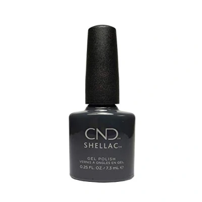 Image of CND Shellac Nail Polish, Asphalt