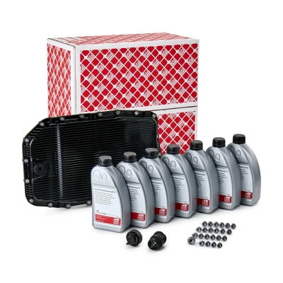 Image of LR007474, LR007474S1, TED500010, TED500010S1 Parts Kit, automatic transmission oil change FEBI BILSTEIN 171752 with bolts/screws, a plug
