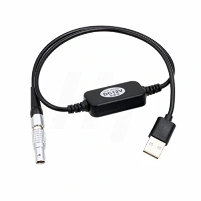 Image of HangTon 5V USB to 0B 2 Pin Power Cable for ARRI Transvideo StarliteHD Monitor, Zacuto Viewfinder, Teradek Bolt 24&#039;&#039;