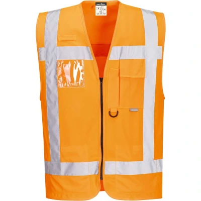 Image of Portwest RWS 3in1 Traffic Jacket Orange XXL