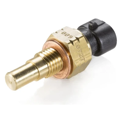 Image of 21120385101005, 21123851010, 2112385101002, 2112385101005 Coolant Temperature Sensor HELLA 6PT 009 107 271 black with seal VAUXHALL: VXR8 Saloon