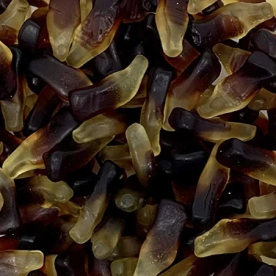 Image of Cola Bottles 700g Re Sealable Pouch by The Gourmet Sweet Company