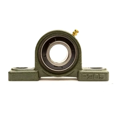 Image of UCP205 NP25 Pillow Block Housed Bearing 25mm Bore Cast Iron Housing 2 Bolt