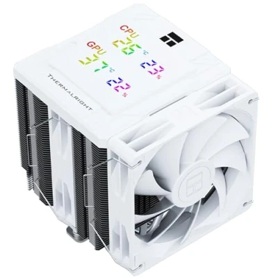 Image of Thermalright Peerless Assassin 120 Digital CPU Air Cooler Temperature Display 6 Heat Pipes 1850RPM PWM 120mm Fans, for Intel 1851/1700, AMD AM4/AM5