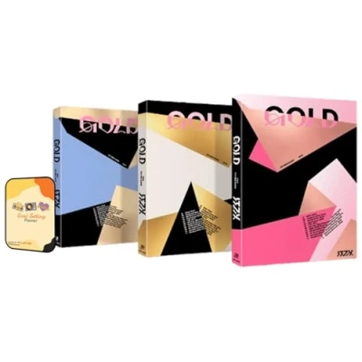 Image of ITZY Album GOLD Random Standard ver.+Pre Order Benefits+BolsVos Exclusive K POP Giveaways Package