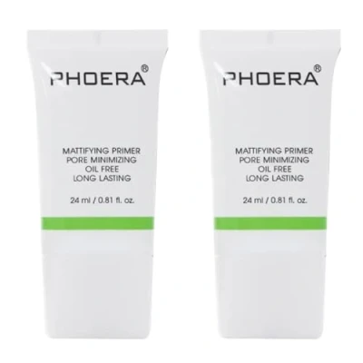 Image of Mattifying Face Primer Makeup, Pore Minimising, Oil Free, Long Lasting, Flawless Matte Finish, 24ml (2 Pack)