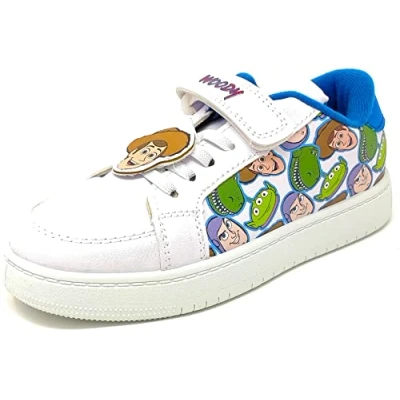 Image of WILLIAM LAMB Boys Toy Story Trainers Sneakers (Numeric_10) White