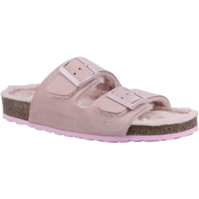 Image of Hush Puppies Women&#039;s Jessie Mule Slipper, Blush, 9 UK