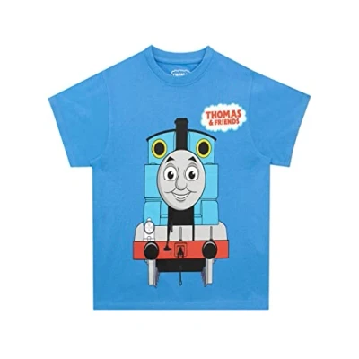 Image of Thomas &amp; FRIENDS Boys T Shirt The Tank Blue 13 14 Years