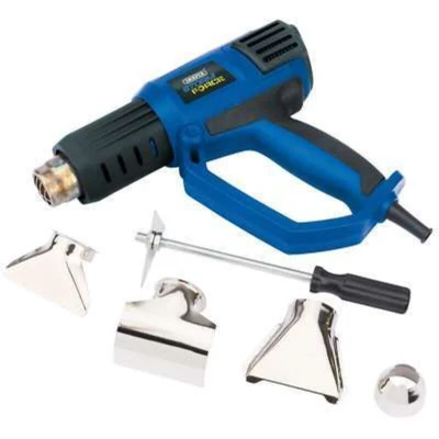 Image of Draper 15225 Storm Force Hot Air Gun (2000W) 2000 W 230 V , Blue