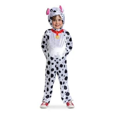 Image of Disguise 144769W EU V2 Dalmatian Classic Infant/Toddler (Eu) 101 Fancy Dress Costume, Unisex Children, Multi, 12 18 Months