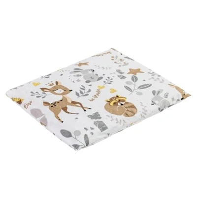 Image of Medi Partners Cherry Stone Cushion Large Heat Pillow 500 g Rectangle 20x25 cm Natural 100% Cotton + Cold Therapy Massage (Deer)