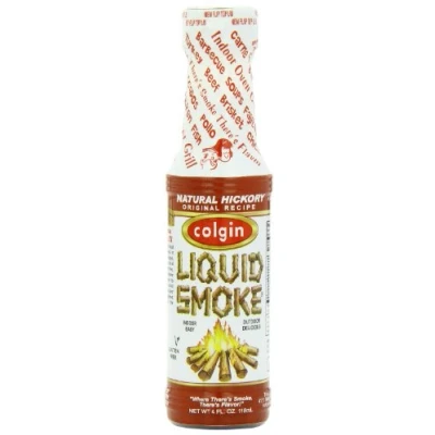 Image of COLGIN LIQUID SMOKE NATURAL HICKORY FLAVOUR 1 x 118 ml BOTTLE AMERICAN IMPORT
