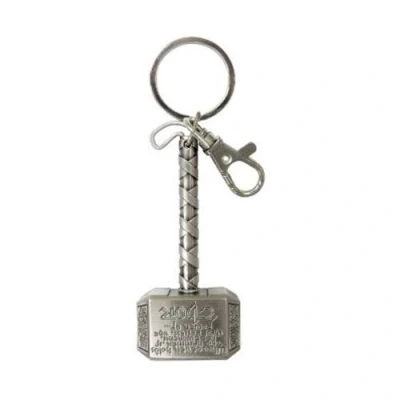 Image of Fulla2116 Thor Hammer Pewter Key Ring 1 PC