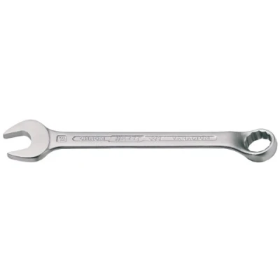 Image of HAZET 603 19 220 mm 12 Point Profile Combination Wrench Chrome Plated