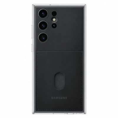 Image of Samsung Frame Cover Black Galaxy S23 Ultra