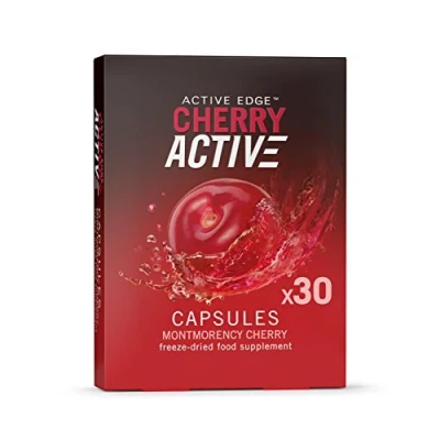 Image of Active Edge CherryActive Capsules (100% pure Montmorency cherry powder capsules) 30 caps