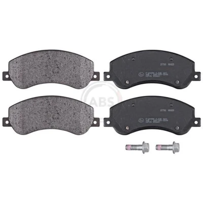 Image of 2H0698151, 2H0698151A Brake pad set A.B.S. 37793 prepared for wear indicator VOLKSWAGEN: Amarok Pickup, Platform / Chassis