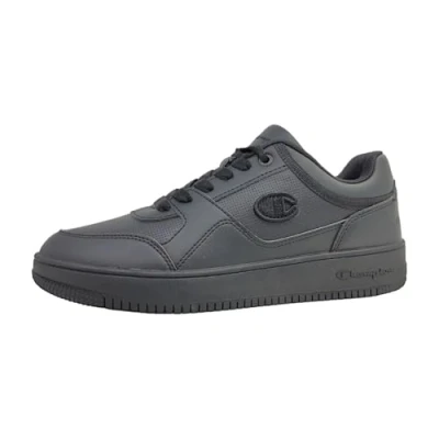 Image of Champion Men&#039;s Rebound Low Trainers, Black Kk006, 9.5 UK