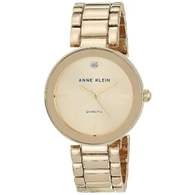 Image of Anne Klein Women&#039;s Genuine Diamond Dial Bracelet Watch