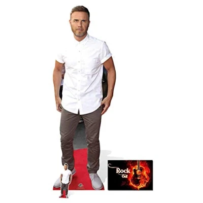 Image of G Barlow White Shirt Lifesize and Mini Cardboard Cutout/Standee/Standup Includes 8x10 Star Photo