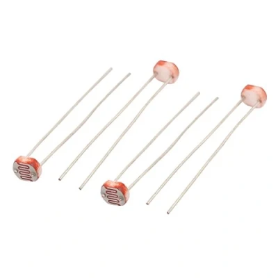 Image of Sourcingmap 4Pcs 5537 Photoresistor LDR CDS 5mm Light Dependent Resistor Sensor