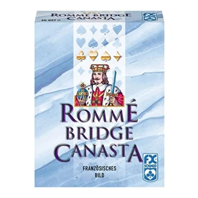 Image of Ravensburger 26957 Rummy Bridge Canasta, Card Games from 8 Years, Classic