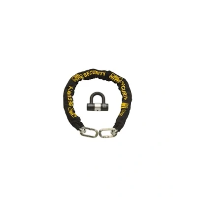 Image of Burg Wachter 12mm Sold Bike Security Chain Diamond Lock, Black, 1M